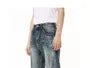 Mid Rise Washed Flared Jeans