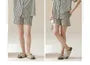 Couple Matching Loungewear Set : Striped Short-Sleeve Shirt & Shorts