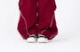Low Waist Pocket Striped Loose-Fit Wide-Leg Sweatpants