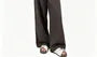 Sheer Scarf Detail Ruched Knit Crop Tank Top