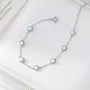 925 Sterling Silver Opal Bracelet