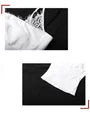 Lace Panel Crop Corset Top