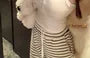Henley Crop Slim Fit Camisole