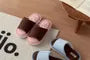 Couple Matching Striped Home Slippers