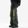 Mid Rise Washed Distressed Wide Leg Jeans