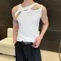 Cut Out Asymmetrical Tank Top