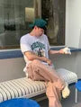 Straight-Cut Loose Cargo Pants