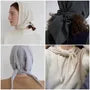 Plain Triangle Wool Scarf