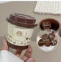 Coffee Mini Powder Puff