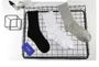 Set of 3 Pairs: Plain Ribbed Socks