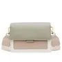 Flap Color Block Crossbody Bag