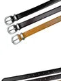 Faux-Leather Belt