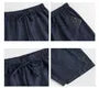 Maternity Drawstring Waist Cropped Wide Leg Jeans