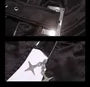 Long-Sleeve Plain Asymmetrical Belted Zip Slim Fit Shirt