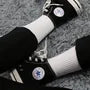 Set of 3 Pairs: Plain Ribbed Socks