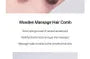 Wooden Massage Hair Comb