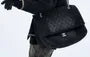 Open-Front Padded-Shoulder Napoleon Jacket