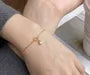 925 Sterling Silver CZ Snakebone Bracelet (Various Designs)