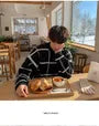 Oversized Plaid Sweater