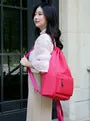 Plain Drawstring Lightweight Backpack
