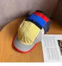 Plaid Panel Baseball Cap