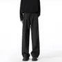High Waist Plain Loose Fit Dress Pants