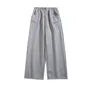 Drawstring Waist Wide Leg Sweatpants