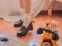 Lace Trim Sheer Socks