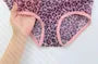 Couple Matching Set: Leopard Print Mesh Panty + Boxer Brief