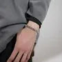 Chunky Layered Stainless Steel Bracelet