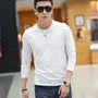 Long-Sleeve Slim Fit Plain T-Shirt