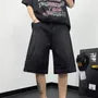Mid Rise Washed Panel Jorts