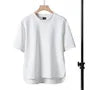 Short-Sleeve Crew Neck Plain T-Shirt