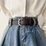 Faux Leather Belt / Set