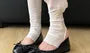 Plain Stirrup Long Socks Set