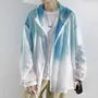 Gradient Hood Zip Windbreaker