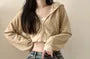 Mid Rise Washed Denim Hot Pants
