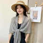 Plain Sheer Triangle Scarf