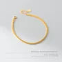 925 Sterling Silver Snakebone Bracelet