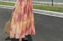 Spaghetti Strap Tie Dye Midi A-Line Sundress
