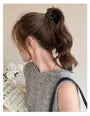 Curve Resin Hair Claw Clip