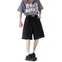 Low Rise Plain Studded Shorts