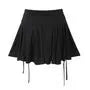 Balletcore High Waist Plain Mini A-Line Skirt