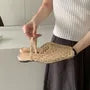 Square Toe Cutout Mary Jane Mules
