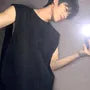 Crewneck Plain Tank top