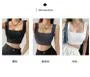 Square-Neck Crop Tank Top