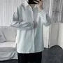 Long-Sleeve Plain Shirt