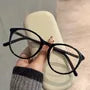 Round Plastic Eyeglasses Frame