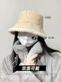Plain Fleece-Lined Corduroy Bucket Hat