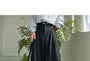 Unisex High-Waist Striped Loose-Fit Suit Pants